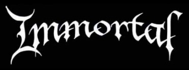 Logo banda Immortal logo