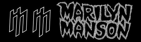 Logo banda Marilyn Manson logo