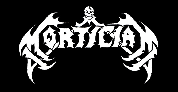 Logo banda Mortician logo